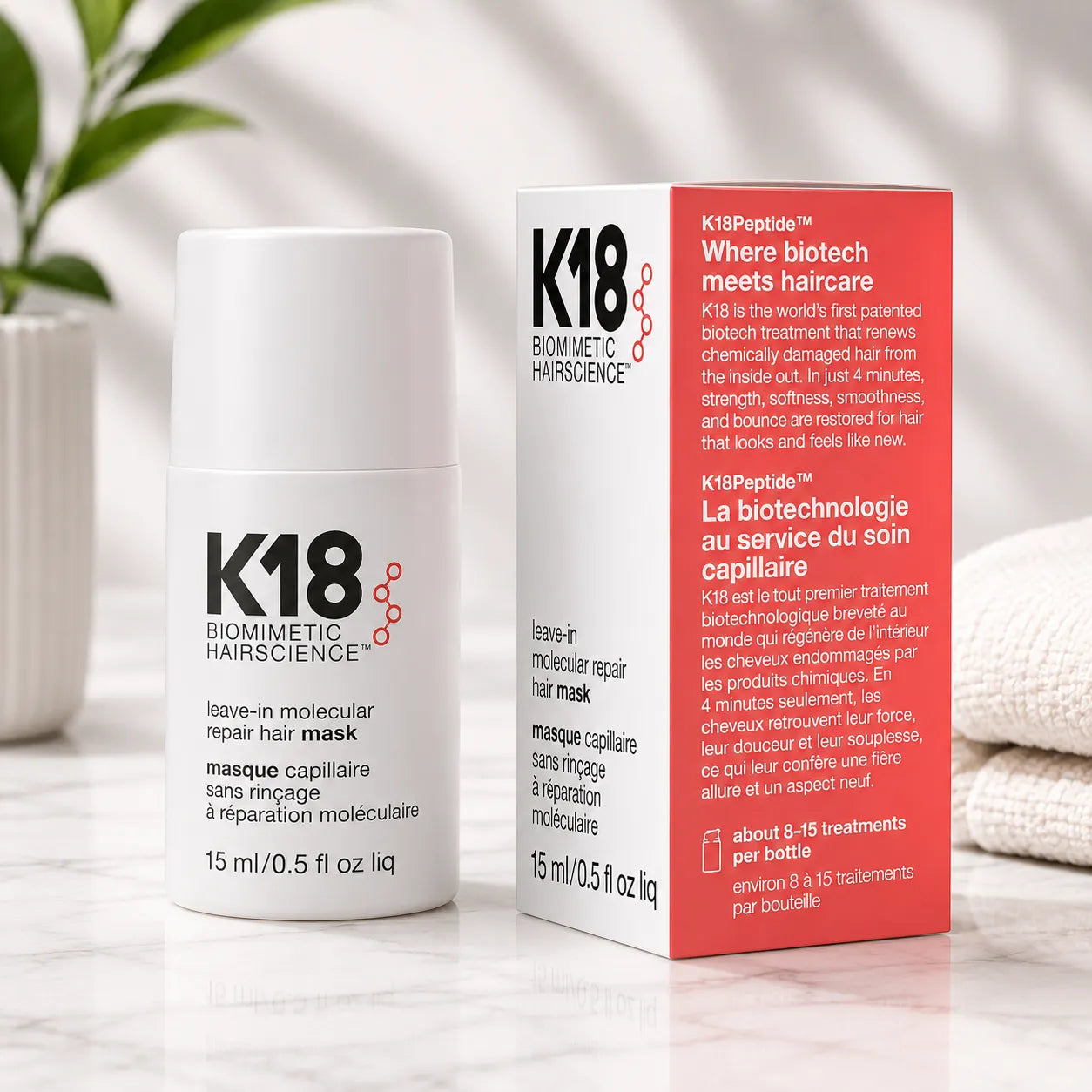 K18 Leave-In Molecular Repair Hair Mask