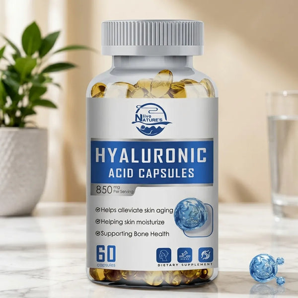 Hyaluronic Acid Anti Aging Hydrating 60 Capsules