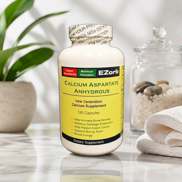 Ezorb Calcium 180 Capsules For Bone And Joint
