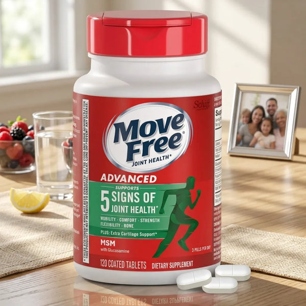 Move Free Advanced Joint Support, Glucosamine, Chondroitin + MSM - 120 ct